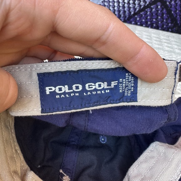 Polo Ralph Lauren Golf Men\'s Corduroy Ball Cap BLUE‎